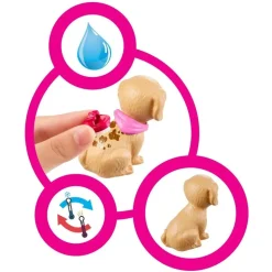 Barbie Set deTienda Cuidado Para Mascotas Incluye Barbie Cuidadora