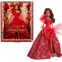 Barbie Signature Holiday 2024 Cabello Castaño