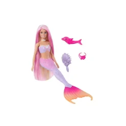 Barbie Sirena Colores Mágicos Rosa