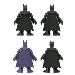 Batman 85 Aniversario Imaginext Pack de 4 Batman: Michael Keaton, George Clooney, Christian Bale y Robert Pattinson
