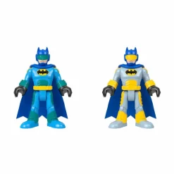 Batman Imaginext 2 Pack Incluye a Batman y Harley Queen que Cambian de Color
