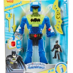 Batman Imaginext Batiarmadura Insider con Lanzadardos y Figura de Batman