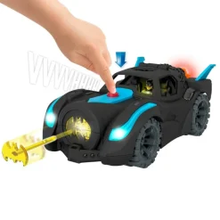 Batman Imaginext Batimovil con Luces y Sonido, Incluye a Silver Batman