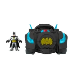 Batman Imaginext Batimovil con Luces y Sonido, Incluye a Silver Batman