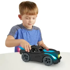 Batman Imaginext Batimovil con Luces y Sonido, Incluye a Silver Batman