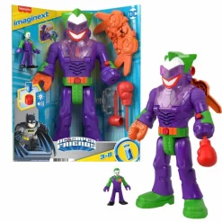 Batman Imaginext Joker armadura Insider con su Característico Guante de Box y Figura del Joker