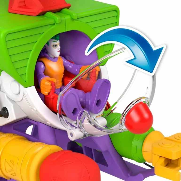 Batman Imaginext Joker Helicóptero Robocopter