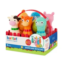 Battat Juego de Boliche Animales Granja BT1802C2Z