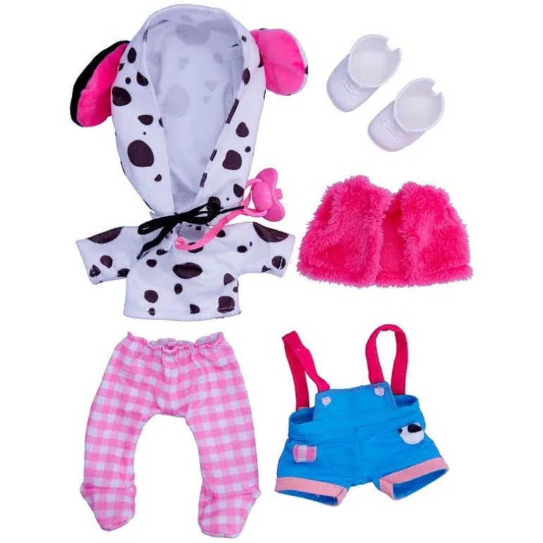 Bebés Llorones Muñeca Dressy Dotty con Traje de Conejo
