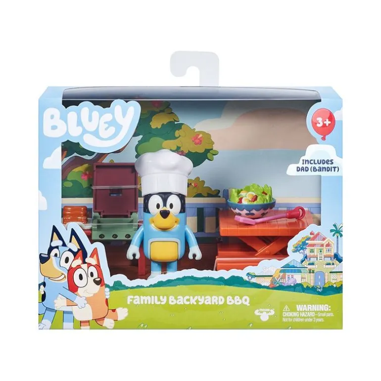 Bluey Mini Set de Juegos Tarde de Parrillada