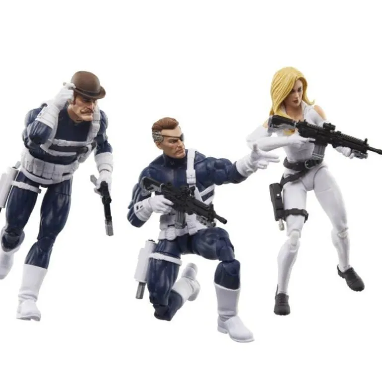 Capitán América 3-pack Nick Fury Jr. Sharon Carter Y Dum Dum Dugan