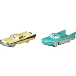 Cars de Disney y Pixar Duo Pack Vehículos de Flo y Nick B