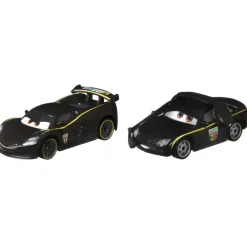 Cars de Disney y Pixar Duo Pack Vehículos de Juguete Lewis Hamilton y Jefe de Equipo