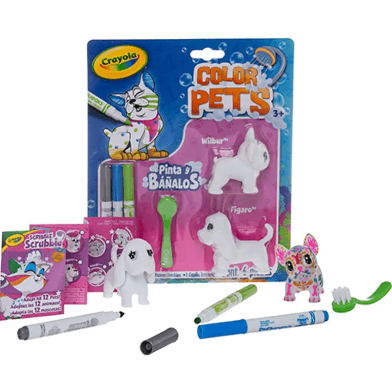 Crayola Color Pets 2 Pack Wilbur y Figaro