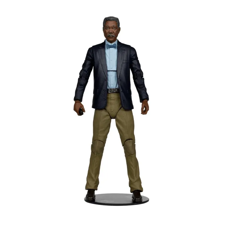 DC McFarlane Batimovil The Dark Knightt Lucius Fox