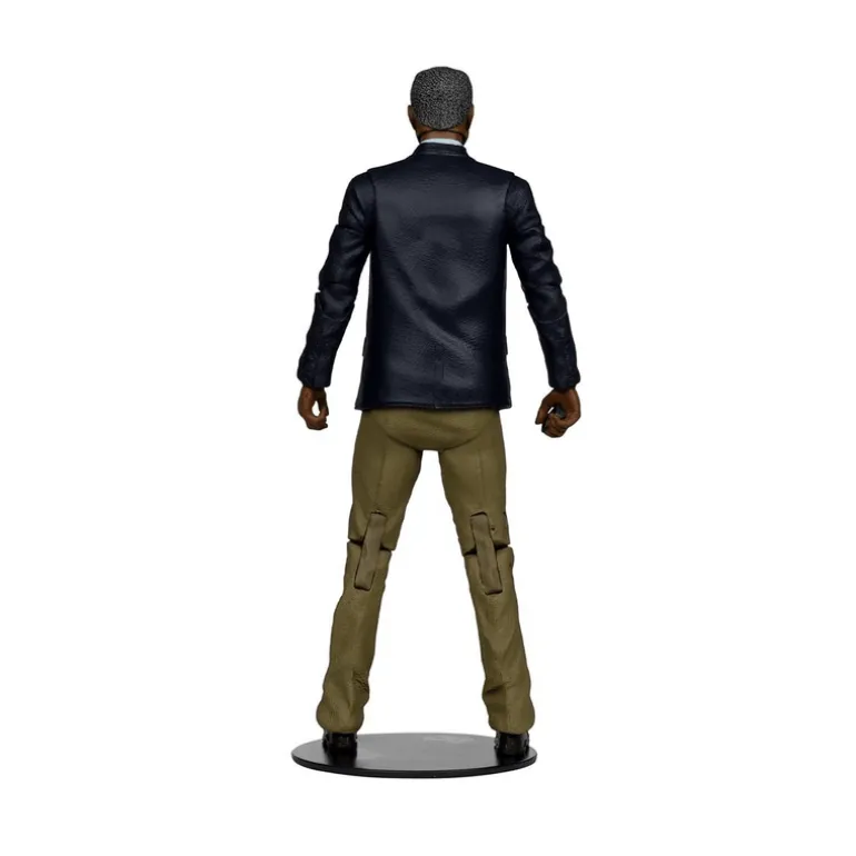 DC McFarlane Batimovil The Dark Knightt Lucius Fox
