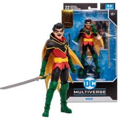 DC McFarlane Figura de Colección Gold Label Damian Wayne Robin, de la Serie DC vs Vampires
