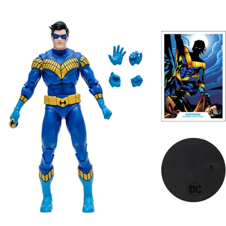 DC McFarlane Figura de Colección Nightwing, del Comic Knightfall