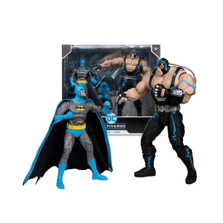 DC McFarlane Set Knightfall Figura de Colección Batman vs Bane