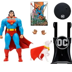 DC McFarlane Superman con Krypto Figura de Colección 6071362