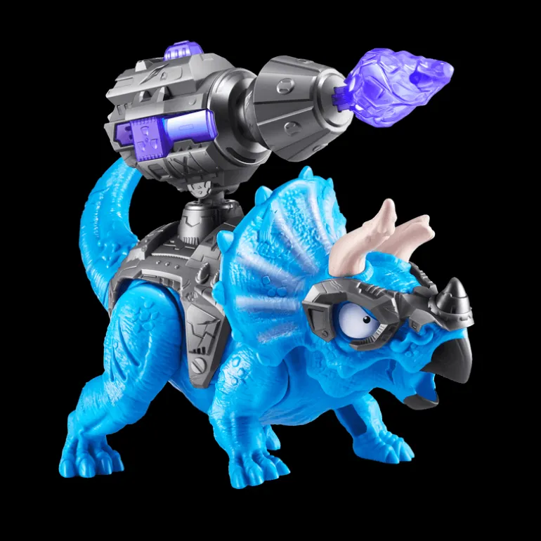 Dinosaurios de Batalla 2 Figuras Smashers T-Rex Rojo