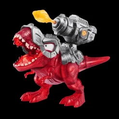 Dinosaurios de Batalla 2 Figuras Smashers T-Rex Rojo