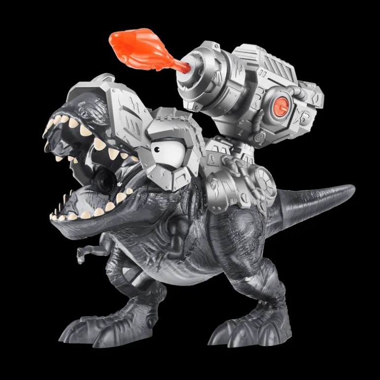 Dinosaurios de Batalla 2 Figuras Smashers T-Rex