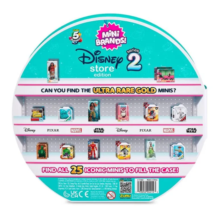 Disney Mini Brands Kit Sorpresa con Mini Figuras de Colección