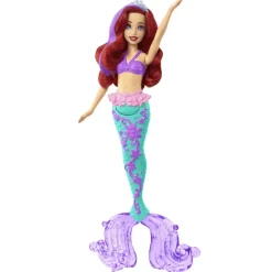 Disney Princesa Muñeca Ariel Cabello Cambios Sorpresa HLW00