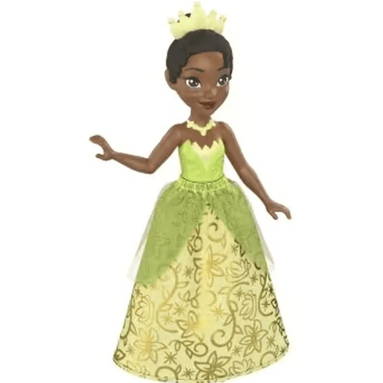 Disney Princesa Muñeca Mini Tiana 9cm para niñas HPL55