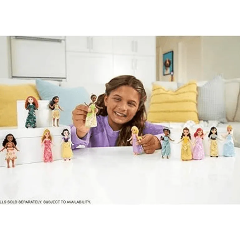 Disney Princesa Muñeca Mini Ariel 9cm para niñas HPL55