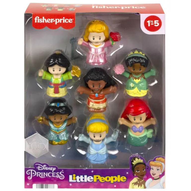 Disney Princesas Little People Set de 7 Princesas