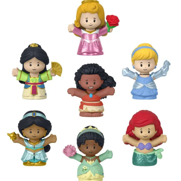 Disney Princesas Little People Set de 7 Princesas