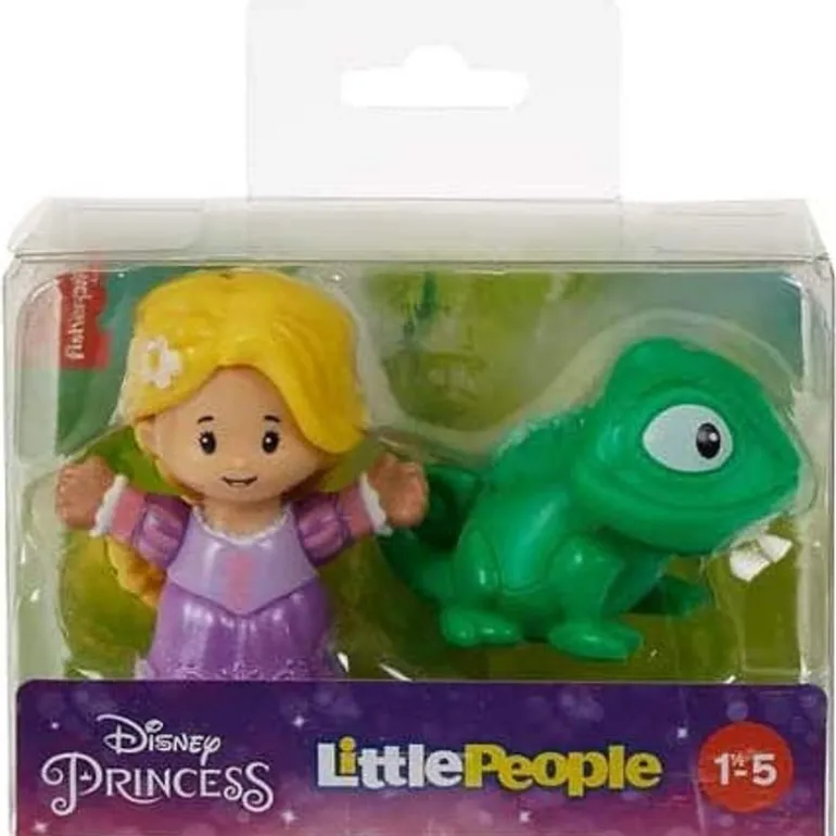 Disney Princesas Little People 2 Pack con Rapunzel y Pascal