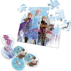 Disney Rompecabezas de Frozen 2 en 1 de Fotorama Juegos de Mesa