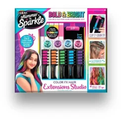 Extensiones de cabello y color Shimmer