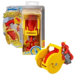 Flash Imanginext Transformer Motocicleta con Figura de Acción