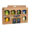 Fuggler collectible figures 8 pack Rabbit Green,McGoo Green,Monster Green,Fox Blue,Monster Yellow,Munch Tie-Dye & 2 Surprise Fuggler