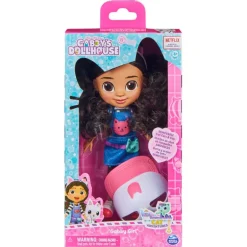 Gabby's Doll House Muñeca con Cabello y Diadema de Gatito