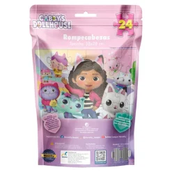 Gabby's Doll House Rompecabezas de 24 Piezas