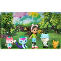 Gabby's Doll House Set de Juego de 4 Figuras y un Accesorio Sorpresa