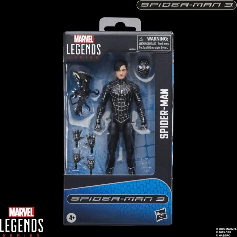 Hasbro Marvel Legends Spider-Man 3 Black Suit G0589