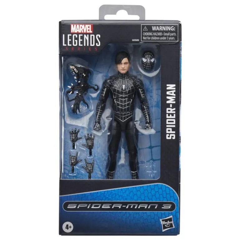 Hasbro Marvel Legends Spider-Man 3 Black Suit G0589