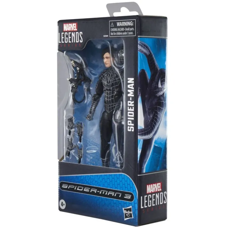 Hasbro Marvel Legends Spider-Man 3 Black Suit G0589