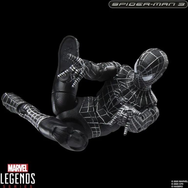 Hasbro Marvel Legends Spider-Man 3 Black Suit G0589