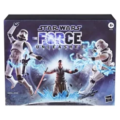 Hasbro Star Wars Black Series Set de Colección The Force Unleashed Con 3 Figuras y Accesorios F6995