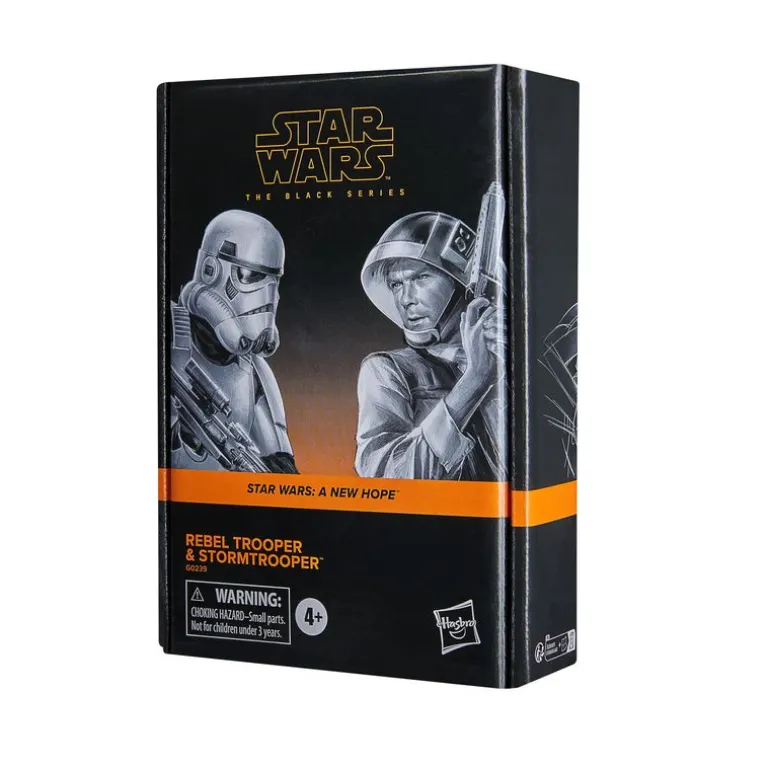 Hasbro Star Wars The Black Series Rebel Trooper Y Stormtrooper G0239