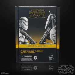 Hasbro Star Wars The Black Series Clone Trooper y Battle Droid G0241
