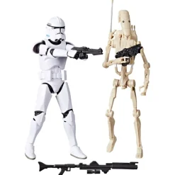 Hasbro Star Wars The Black Series Clone Trooper y Battle Droid G0241