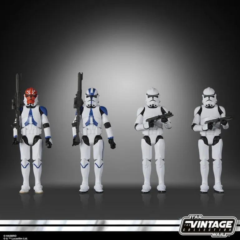 Hasbro Star Wars Vintage Collection Phase Ii Clone Trooper 4-Pack F9396